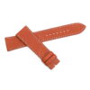 Premium best quality custom OEM orange calfskin 20mm single tour sinlge wrap leather band and watch strap replacement for Hermes Heure H and Hermes Cape Cod luxury watches - Shop the high-end calf material straps and watchbands online at a low price