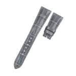 Custom handmade alligator leather watch band for PIAGET Black Tie ALTIPLANO strap