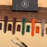 Custom leather strap replacement fit for Patek Philippe brown alligator watch band - customized