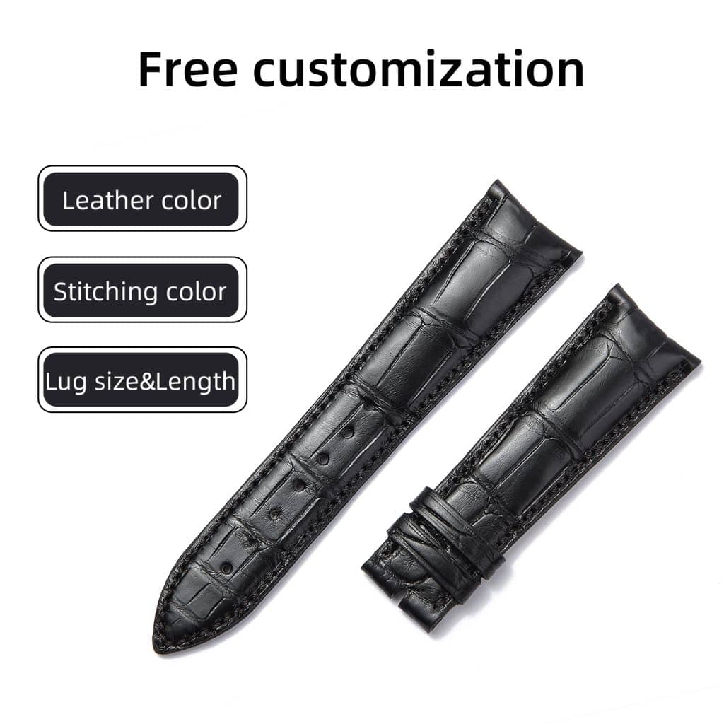 Free customization Audemars Piguet Millenary curved end watch band