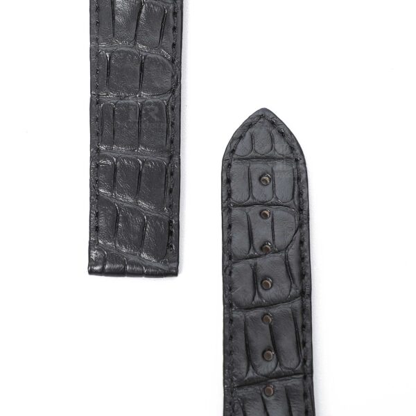 Handmade Leather strap for Omega De Ville X2 - Curved end 20mm