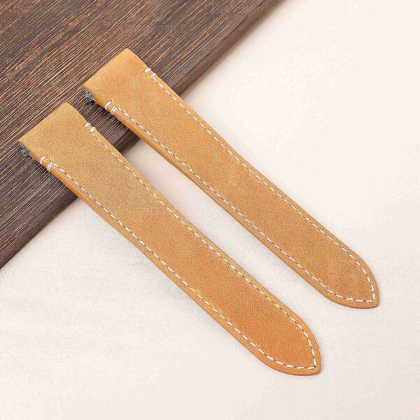 Aftermarket Cartier Santos Quickswitch Straps quick release brown leather watch band for sale 21mm 18mm