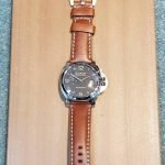 Handmade crocodile leather watch strap for Panerai Luminor watchband