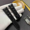replacement Chopard black leather strap