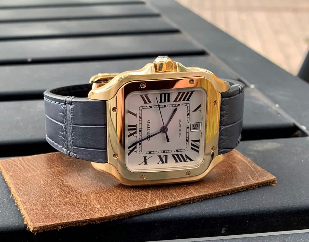 Cartier-Santos-quickswitch-strap-gray-alligator-drwatchstrap.