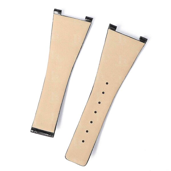 Omega Constellation leather strap replacement best quality material alligator crocodile aftermarket Omega watch band for sale - High-end watchbands for Omega luxury watches