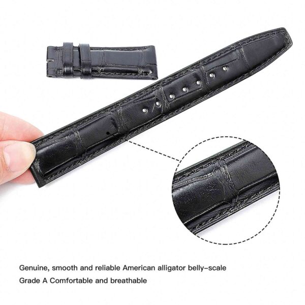 IWC Portugieser bracelet handcrafted High-End American Alligator leather