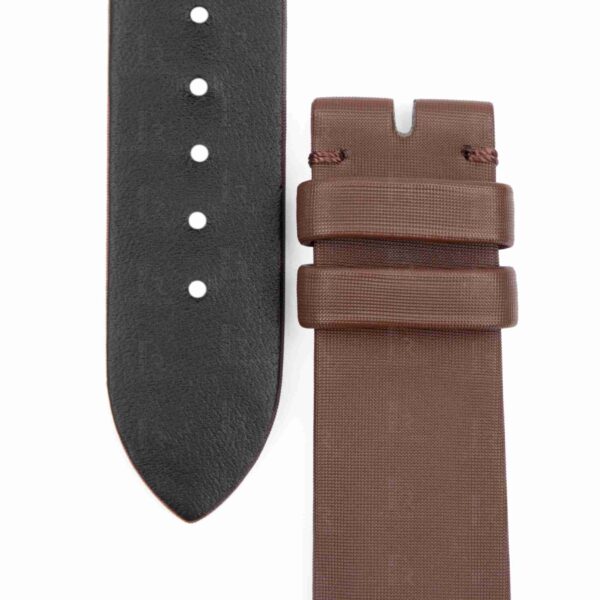 Best quality OEM premium Satin material brown leather watch straps and watch bands replacement for Glashutte Original Ladies Serenade luxury watches - Shop high-end handmade satin strap and watch band at a low price