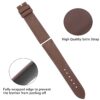 Best quality OEM premium Satin material brown leather watch straps and watch bands replacement for Glashutte Original Ladies Serenade luxury watches - Shop high-end handmade satin strap and watch band at a low price