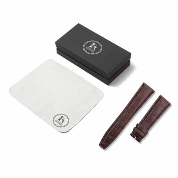 Handcrafted Santoni strap for IWC Portofino Portuguese watch