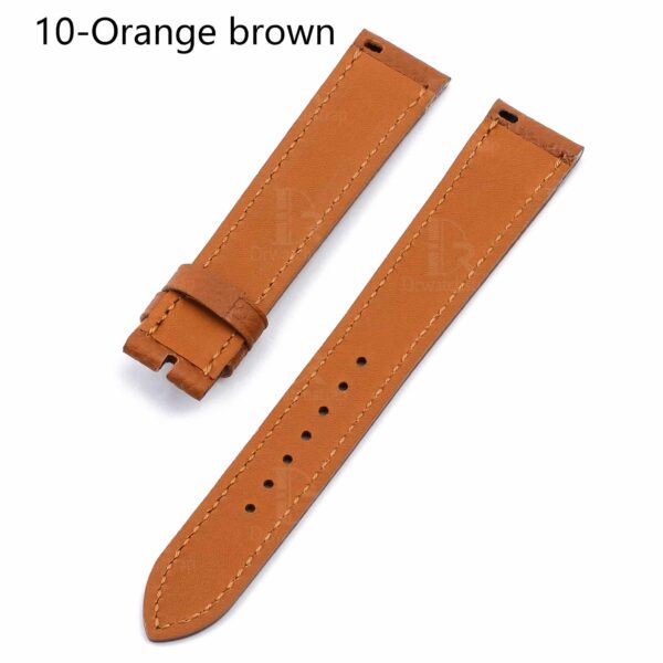1625239834-Hermes-Cape-Cod-watch-strap-replacement-Orange-sport-band (11) Hermes watch band Single Tour Epson Cape Cod leather strap replacement