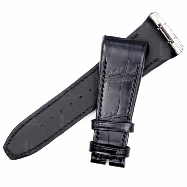 Compatible with Frank Muller Vanguard V45 V41 V32 leather watch strap replacement watchband for sale