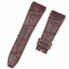 Compatible with Frank Muller Vanguard V45 V41 V32 brown alligator leather watch strap replacement watchband for sale