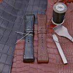 Franck Muller V41 V45 V32 blue velcro watch band replacement strap (3)