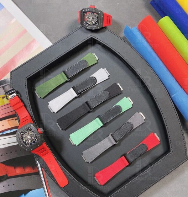 1626767929-Richard-Mille-Velcro-strap-RM-035-011-67-red-Nylon-watch-band (9) Customized Richard Mille rm velcro strap nylon replacement Richard Mille straps for sale white red yellow orange blue black Nylon for RM 035 030 055 011 016 059 067 watch band at a low price