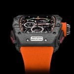 Richard Mille Orange elastic strap Nylon watch