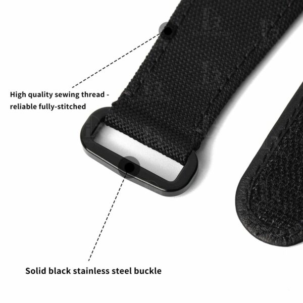 1628996616-Richard-Mille-velcro-strap-Canvas-watch-band-RM035-055-067-027-011-RM-Replacement-strap (3) Richard Mille canvas watch strap with stainless steel adapter for RM035 055 and more