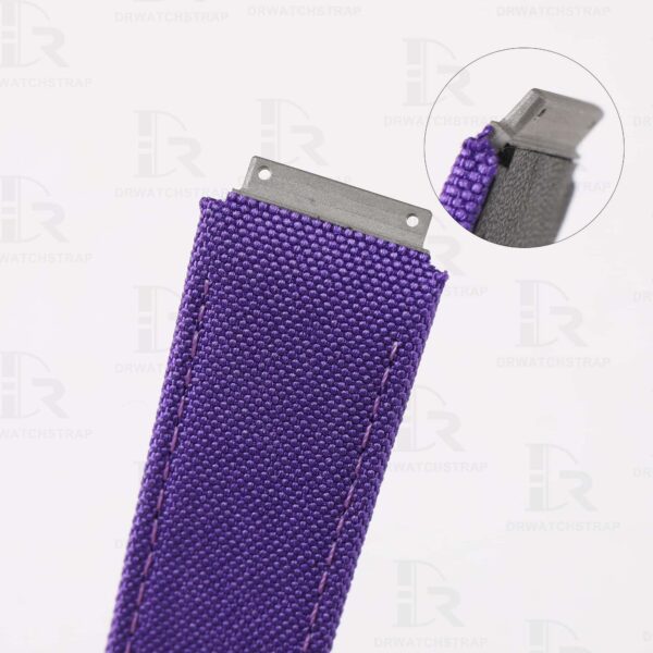 Custom Richard Mille Velcro strap Nylon for RM 035 030 055 011 016 059 067 watch band (5) Custom Richard Mille Purple Velcro strap Nylon for RM 035 030 055 011 016 059 067 watch band