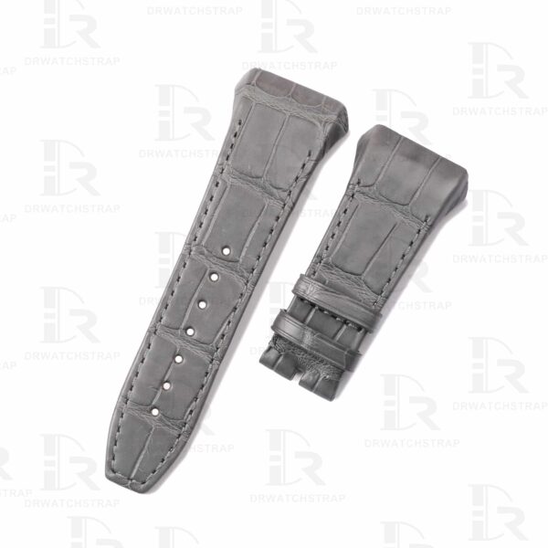 Franck Muller Vanguard V45 V41 V32 strap Grey alligator leather