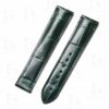 Omega speedmaster leather strap Green alligator watch band (1)