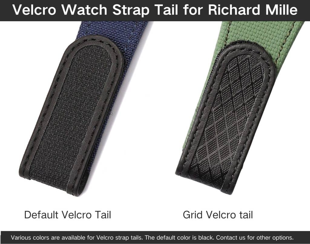 Velcro Watch Strap Richard Mille Watch Band Tail Type