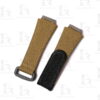 Richard Mille rm velcro strap replacement oliver green Nylon Richard Mille watch band 28mm for RM 035 030 055 011 016 059 067 Richard Mille straps for sale at a discount price High quality oliver green velcro watch strap
