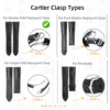 Cartier watch band clasp buckle types