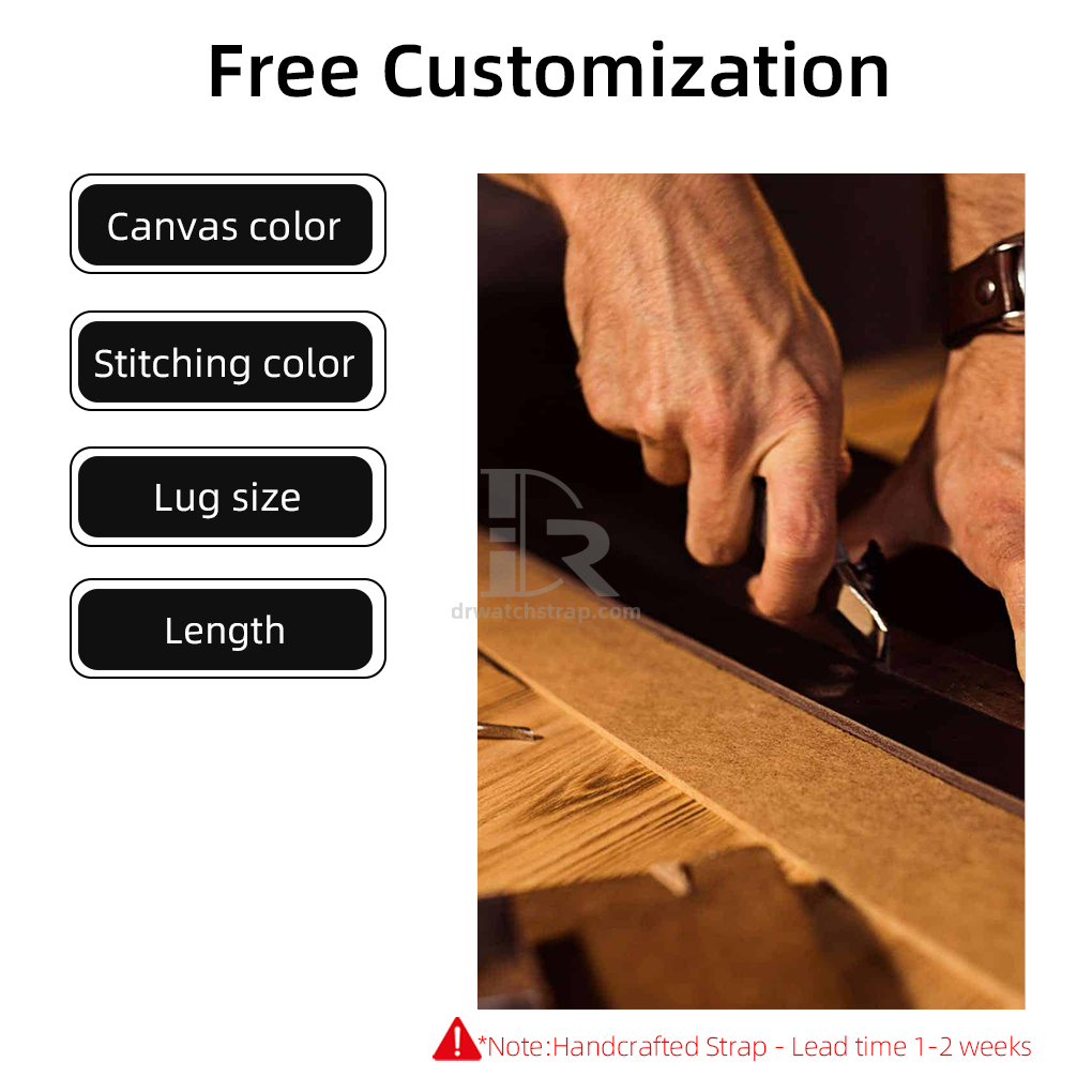 Custom Nylon Canvas watch straps Free Customization