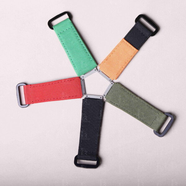 Handcrafted Replacement Richard Mille rm green orange black red army green canvas velcro watch strap nylon replacement watch bands for sale Custom best material Richard Mille rm nylon canvas elastic strap yellow blue orange white black replacement watch bands for Richard Mille RM 035 030 055 011 067 067-02 and more models band online for a discount price