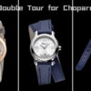 Double wrap tour leather strap for Chopard watch Happy Diamond Sport