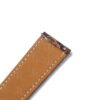 Handmade best quality alligator crocodile brown round-scale leather Hermes watch band and watch strap Double tour replacement for sale - double wrap watch bands online for Hermes Heure H Cape COD Arceau luxury watches 38mm 44mm