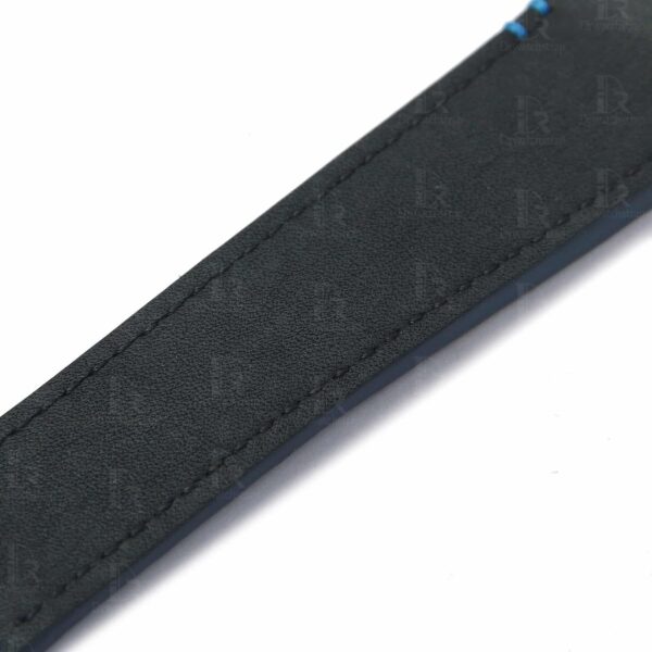 Quick release calfskin Cartier Santos quickswitch brown leather watch strap replacement with an interchangeable system leather watchbands for men's women's Cartier Santos Larga Medium watches waterproof bottom