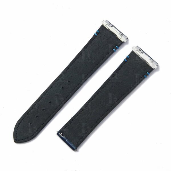 New Cartier de Santos watch medium large quickswitch blue alligator leather cartier leather watch santos watch strap replacement for sale 21mm watchband watch bands cartier santos strap