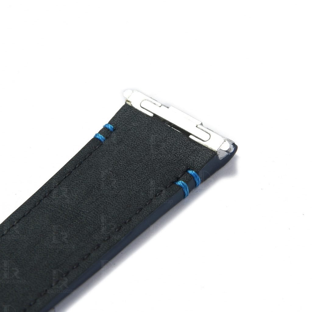 Cartier Santos replacement strap 21mm quickswitch black lining