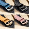 Add pin buckle for custom leather watch band