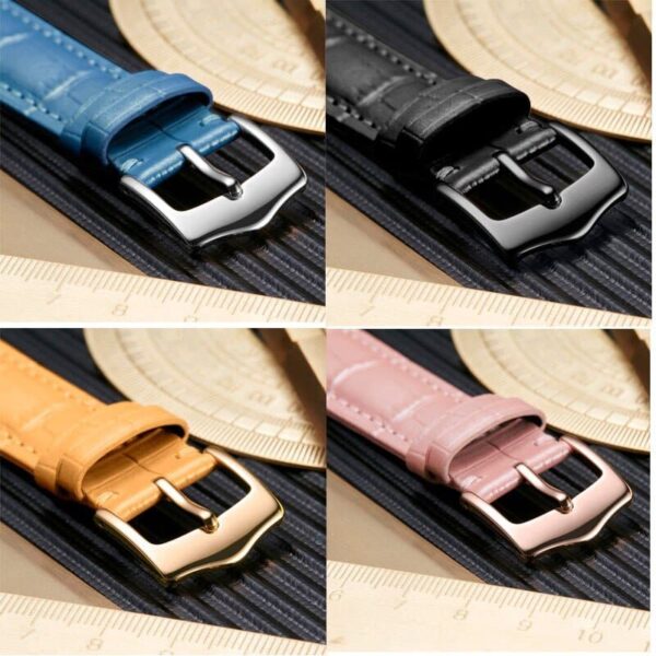 Add pin buckle for custom leather watch band