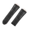Buy Custom Hublot Big Bang 440 MECA 10 – 614 Black leather quick release watch band one click straps