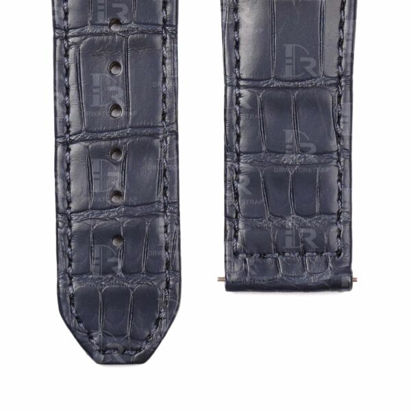 Buy Custom Hublot Big Bang 440 MECA 10 – 614 Dark Blue leather quick release watch strap one click straps (2)