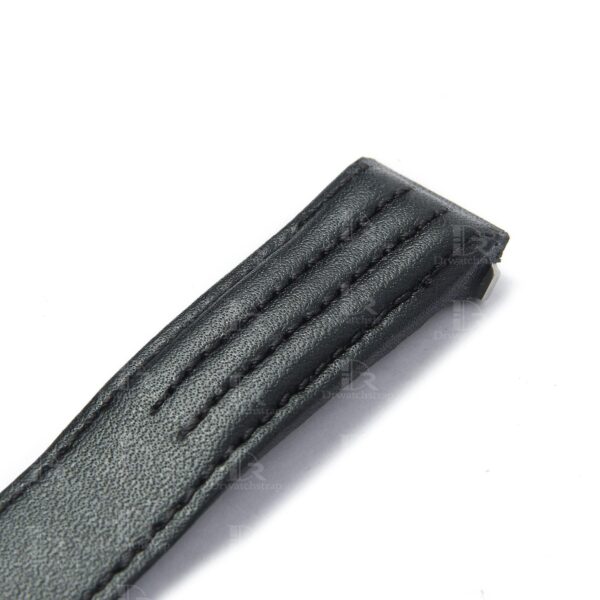Custom best quality Cartier Roadster 2510 xl replacement black calfskin calf leather strap & watch band replacement for Cartier Roadster Chronograph non-Chronograph XL 2510 3405 19mm 20mm men's and women's luxury watches for sale, quickswitch easy change rubber, kevlar strap for mens and womens ship to US, UK - Shop the premium calfskin straps and watchbands from DR Watchstrap online at a low price