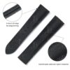 Omega-Seamaster-Speedmaster-Nylon-watch-bands-leather-strap-20mm-black (5) Custom nylon best Omega Speedmaster aftermarket straps 18mm 20mm handmade black canvas - Omega Seamaster watch band replacement online at a discount price aftermarket watch strap