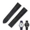 Omega-Seamaster-Speedmaster-Nylon-watch-bands-leather-strap-20mm-black (6) Custom nylon best Omega Speedmaster aftermarket straps 18mm 20mm handmade black canvas - Omega Seamaster watch band replacement online at a discount price aftermarket watch strap