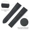 Omega-Seamaster-Speedmaster-Nylon-watch-bands-leather-strap-20mm-black (7) Custom nylon best Omega Speedmaster aftermarket straps 18mm 20mm handmade black canvas - Omega Seamaster watch band replacement online at a discount price aftermarket watch strap
