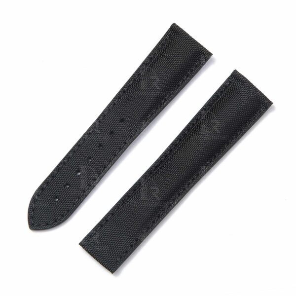 Omega-Seamaster-Speedmaster-Nylon-watch-bands-leather-strap-20mm-black (9) Custom nylon best Omega Speedmaster straps 18mm 20mm handmade black - omega seamaster watch bands online discount price aftermarket watch straps