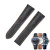 Replacement best Omega Speedmaster straps 18mm 20mm for sale Omega watch leather strap online with the best quality calfskin material of watch band replacement for Omega Speedmaster Seamaster watches
