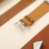 double wrap handmade brown leather watch strap oem apple watch