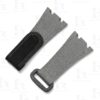 Buy custom Audemars Piguet Royal Oak Offshore Grey straps Velcro watch band Canvas handmade for sale Buy custom Audemars Piguet Royal Oak Offshore Grey straps Velcro watch band Canvas handmade for sale