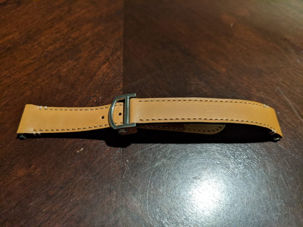 Cartier Santos new 2020 2021 single-folded deployment buckle