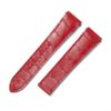 New Cartier de Santos watch Medium Large Quickswitch red alligator Cartier Santos leather watch strap replacement for sale 19mm 21mm crocodile watchband online grade A Cartier Santos strap