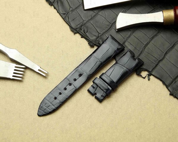 Custom Genuine Alligator watch straps for Breguet Queen of Naples Ladies watch band replacement