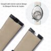 Custom Genuine Alligator watch straps for Breguet Queen of Naples Ladies watch band replacement